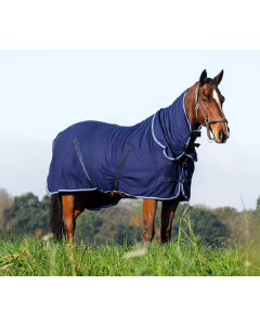 Derka polarowa z kapturem Riding World Combo