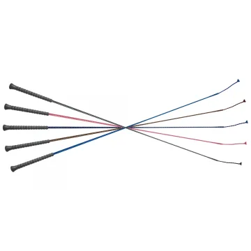 Bat ujeżdżeniowy z karbowaną rączką Fleck