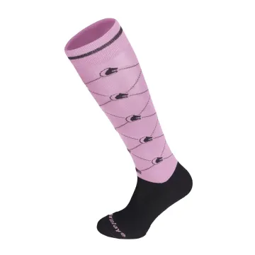 Podkolanówki jeździeckie Fair Play LOGO