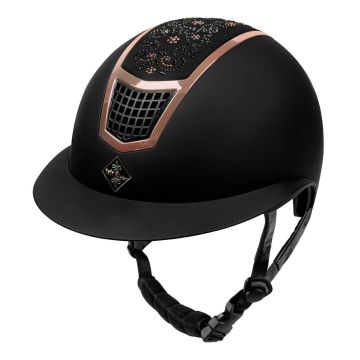 Kask jeździecki Fair Play Quantinum Chic W-V Rosegold