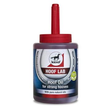 Olej do kopyt z pędzelkiem Leovet Hoof Lab 450ml