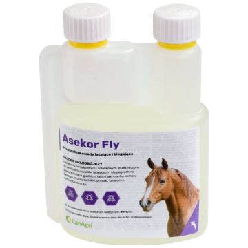 Preparat na owady latające i biegające Can Agri ASEKOR FLY bezbarwny 600 ml