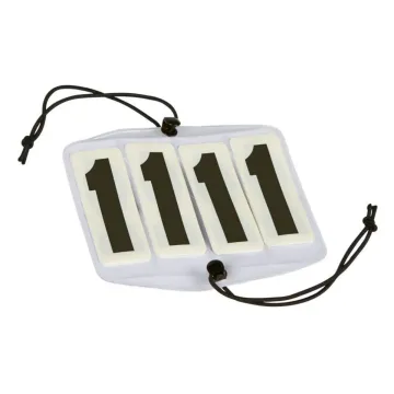 Numerek startowy 4-cyfrowy Covalliero 