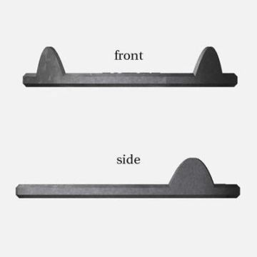 Podkowa stalowa Mustad - model DM Przód/Tył