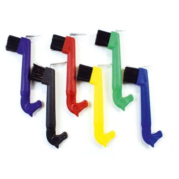 Kopystka ze szczotką i ozdobną głową konia