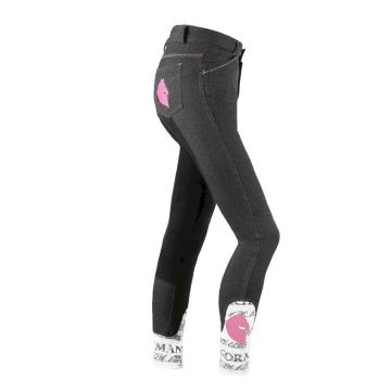 Bryczesy młodzieżowe START Glasgow Denim Full 