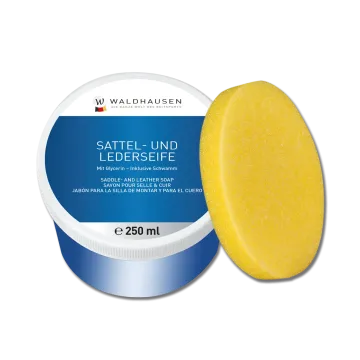 Mydło do skór Waldhausen z gąbką 250ml