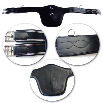 Popręg VSS skórzany Belly