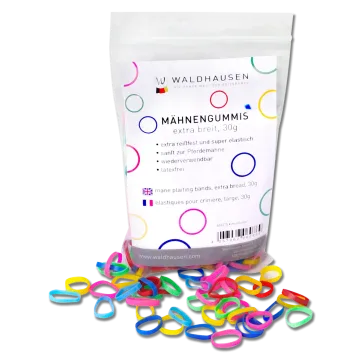 Gumki do grzywy wielokolorowe Waldhausen