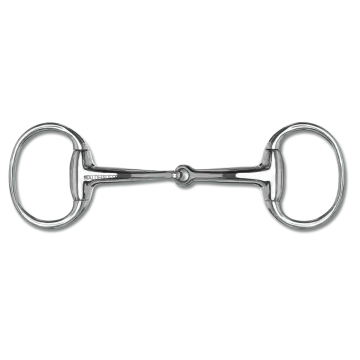 Wędzidło oliwkowe 1-łamane Waldhausen 16 mm