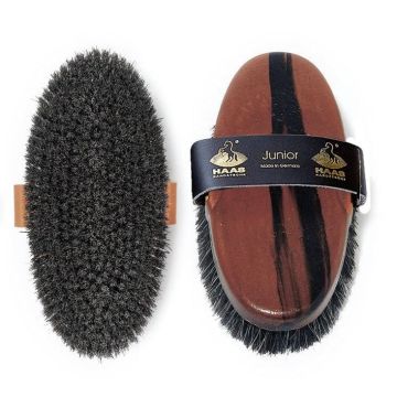 Szczotka dla konia ze szlufką Haas Junior 20 cm