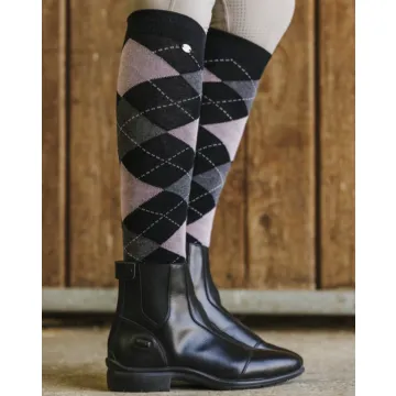 Podkolanówki jeździeckie EquiTheme Argyle