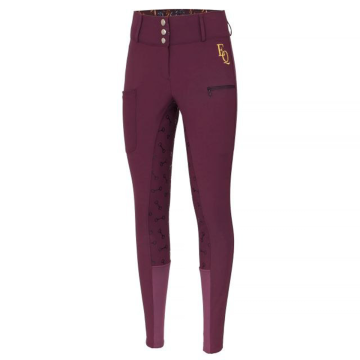 Bryczesy damskie zimowe Equestrian Queen Telford FullGrip