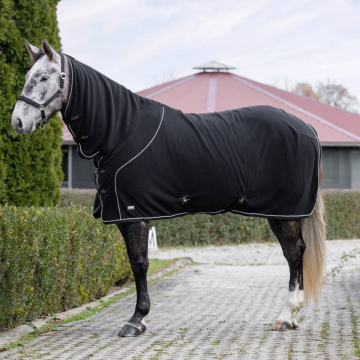 Derka polarowa z kapturem Covalliero Therm