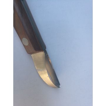Nóż do kopyt podwójny długi    