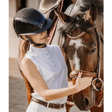 Koszulka jeździecka polo damska EquiTheme Molly