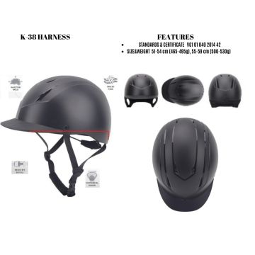 Kask jeździecki K38