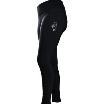 Legginsy jeździeckie damskie zimowe START KnowsleyFullGrip