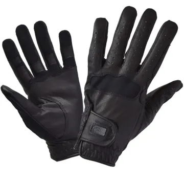 Rękawiczki jeździeckie skórzane Hippica Yosemite