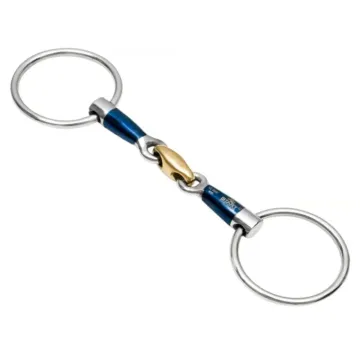 Wędzidło podwójnie łamane START BlueIron