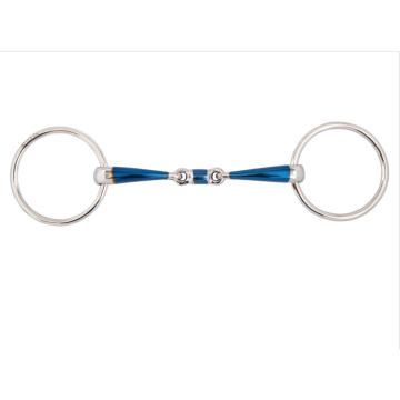 Wędzidło podwójnie łamane anatomiczne Waldhausen Sweet Iron 